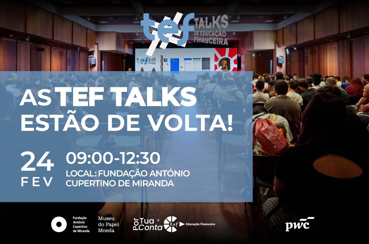 As TEF TALKS regressam dia 24 de fevereiro!